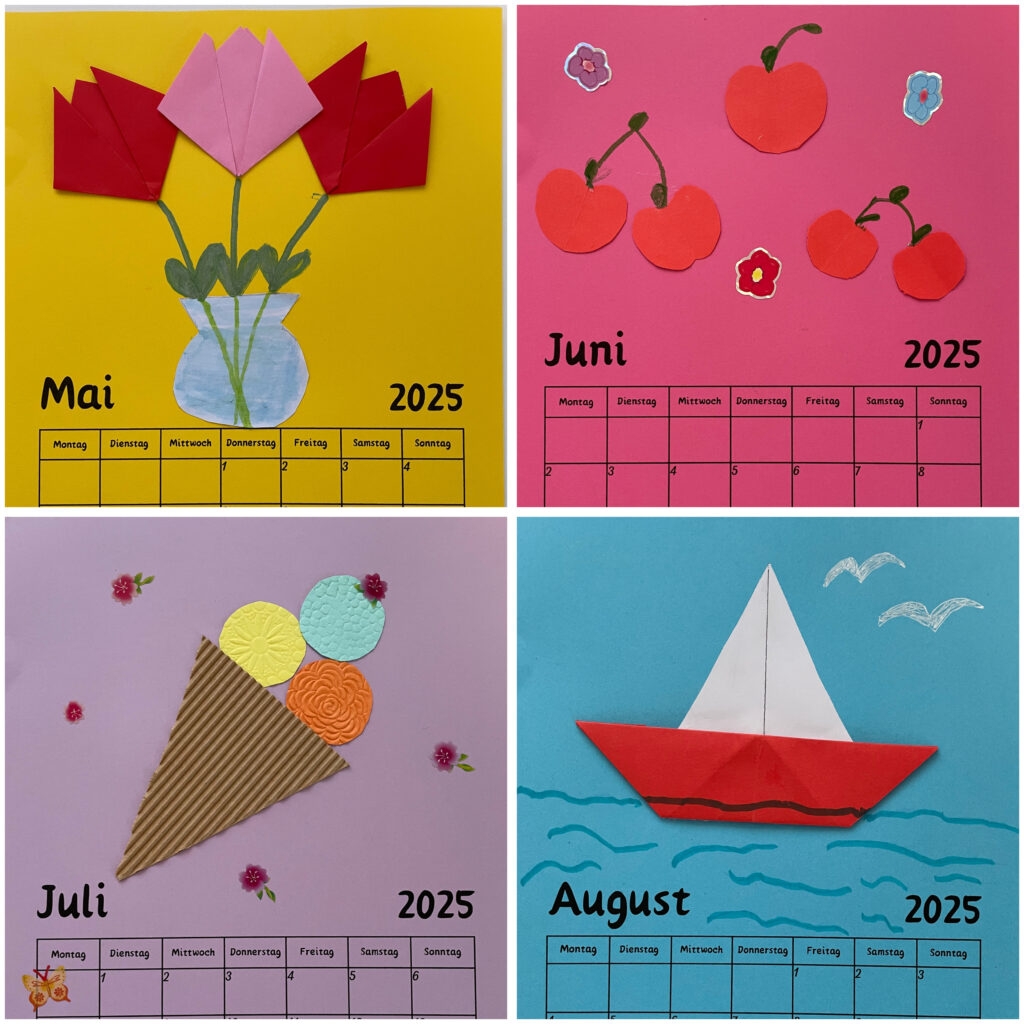 Bunten Kalender Mit Kindern Gestalten Kremplinghaus