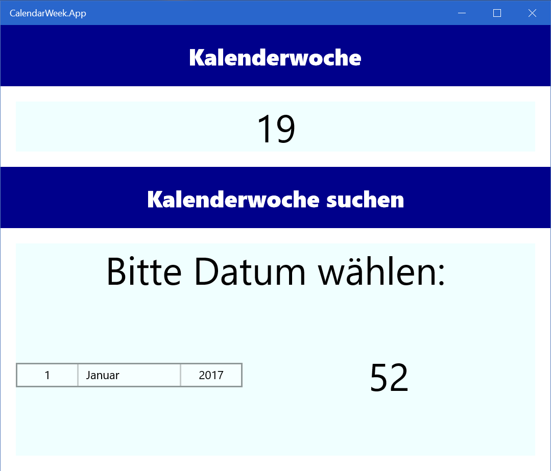 Kalenderwochen Anzeigen Windows Kalender