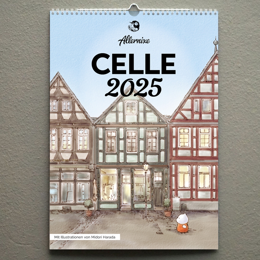 Celle Kalender 2025 Midori Harada Allernixe Allernixe
