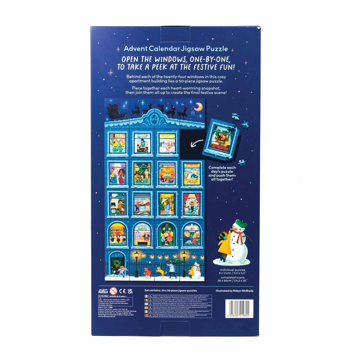 Christmas Through The Window Jigsaw Advent