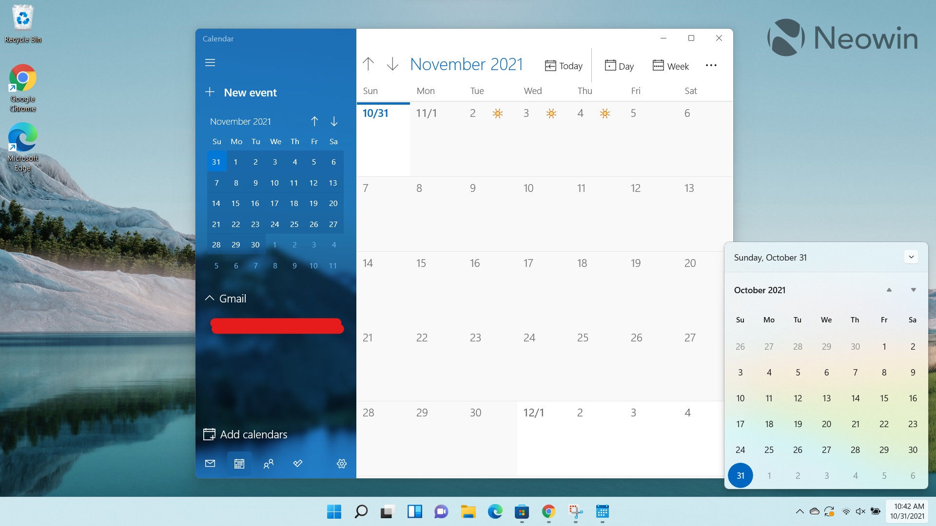 Closer Look Calendar App Integration In Windows 11 Neowin Closer Look Calendar App Integration In Windows 11 Neowin