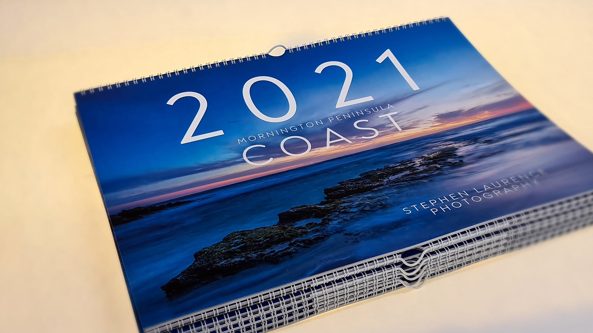 Custom A3 Landscape Wire Hanger 13 Leaf Calendar Classic Printing In Australia Eureka Printing
