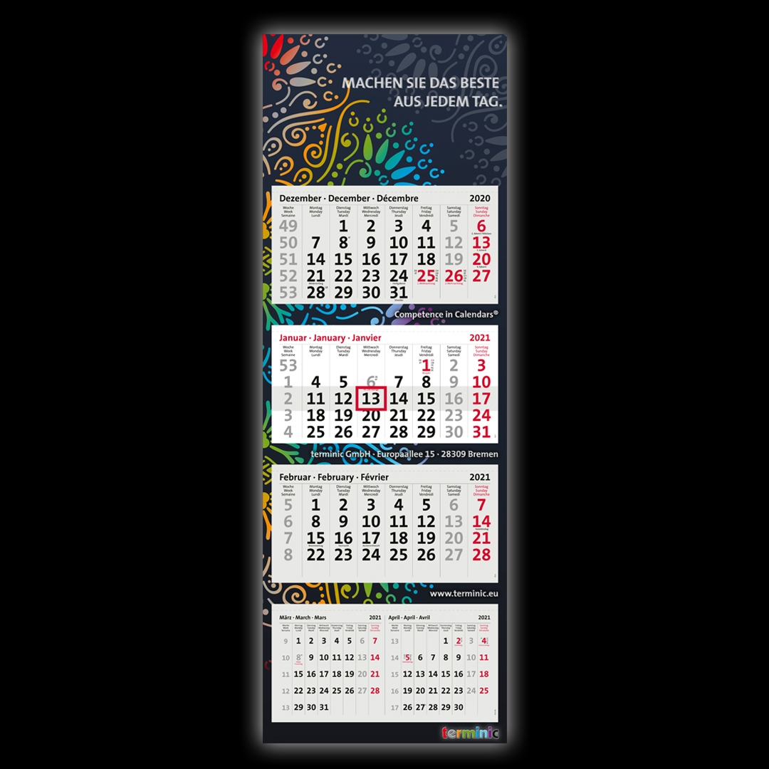 Terminic Wandkalender Design