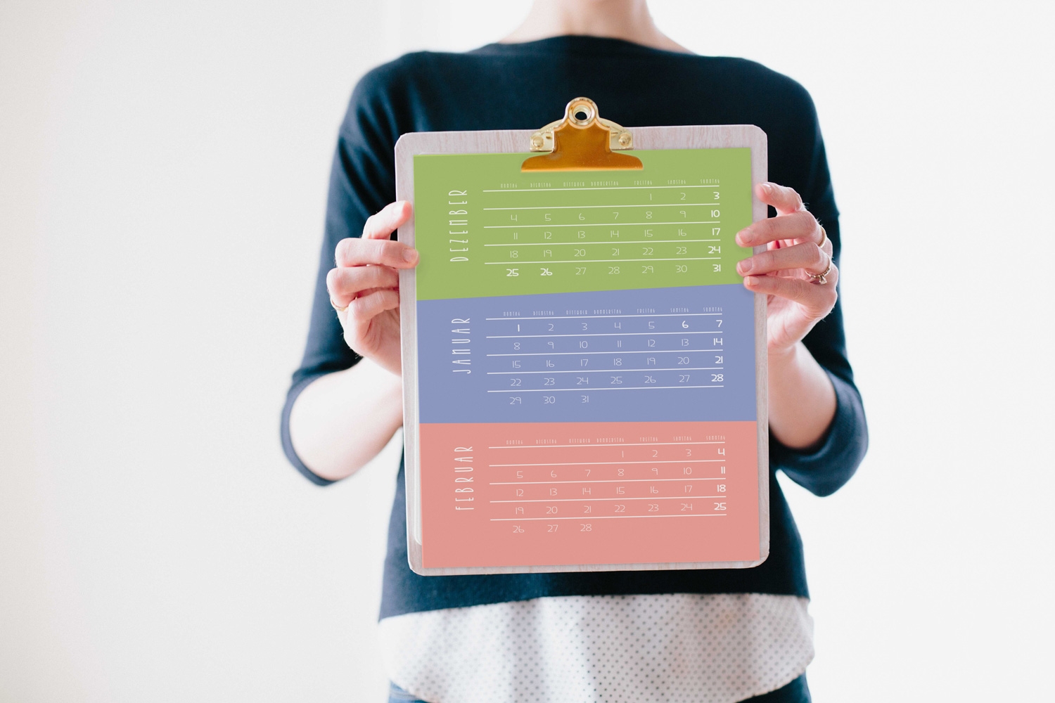 Dreimonatskalender Selbst Gestalten