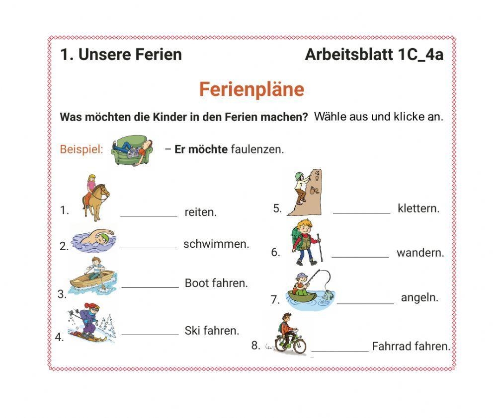 Deutsch 5 1 Uns Free Interactive Worksheets 257373