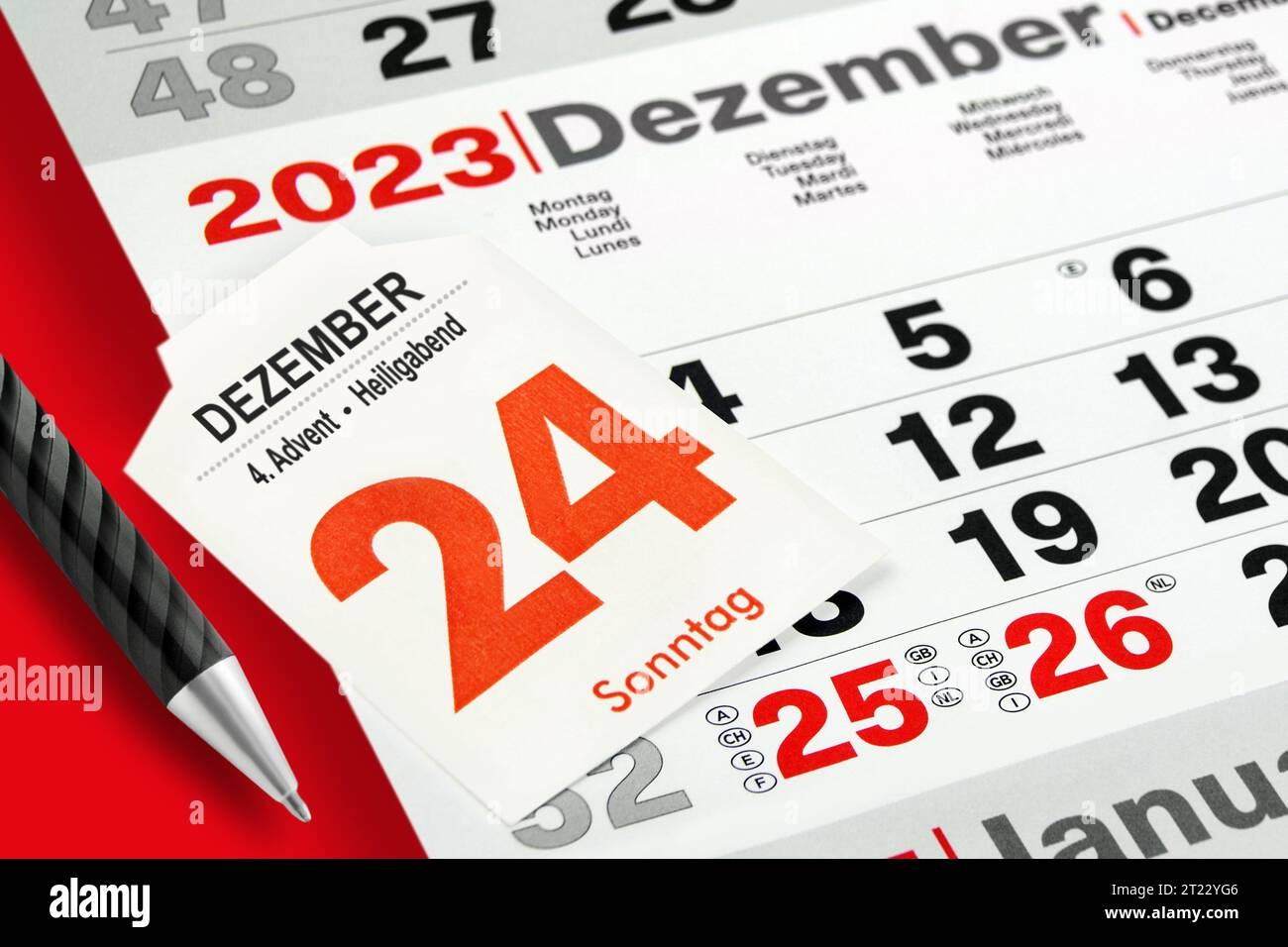 Kalender Dezember 24