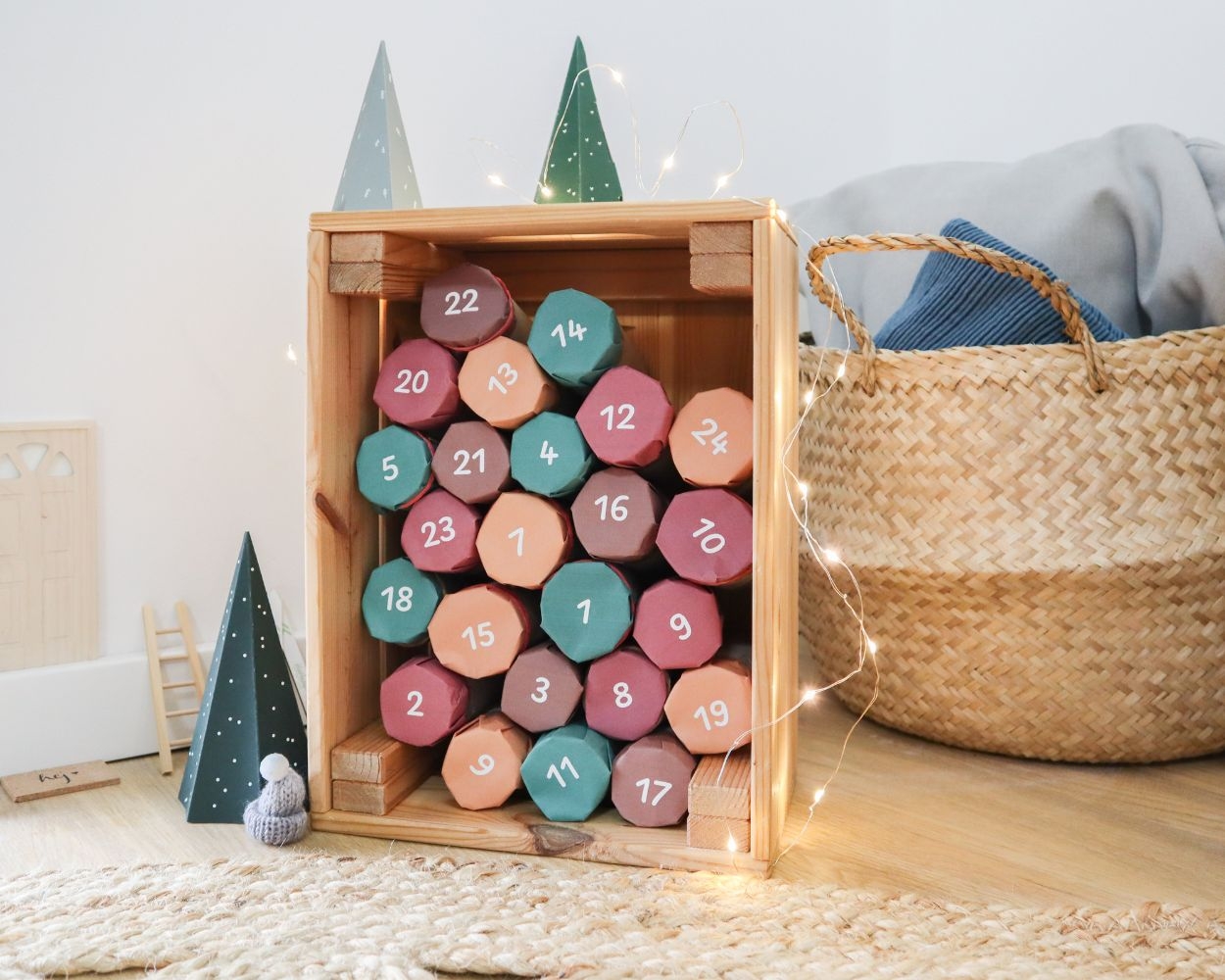 Die Besten DIY Adventskalender Inkl Gratis Bastelvorlage