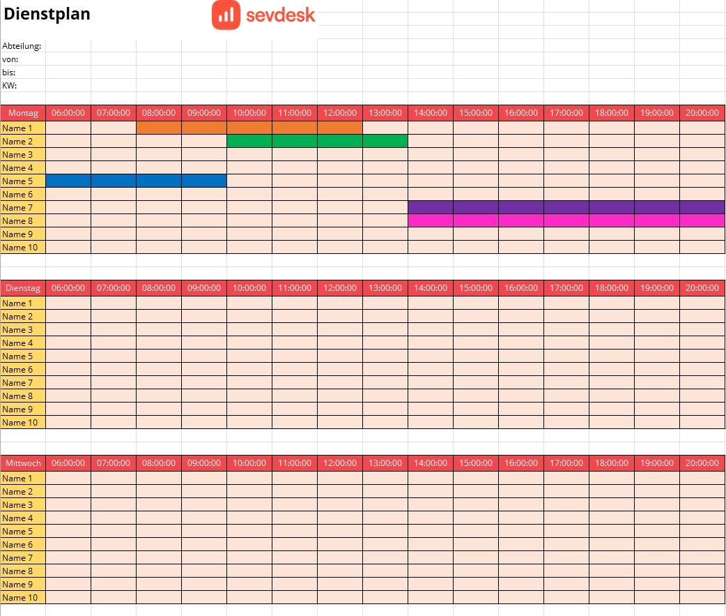 Excel Vorlagen Kostenlos