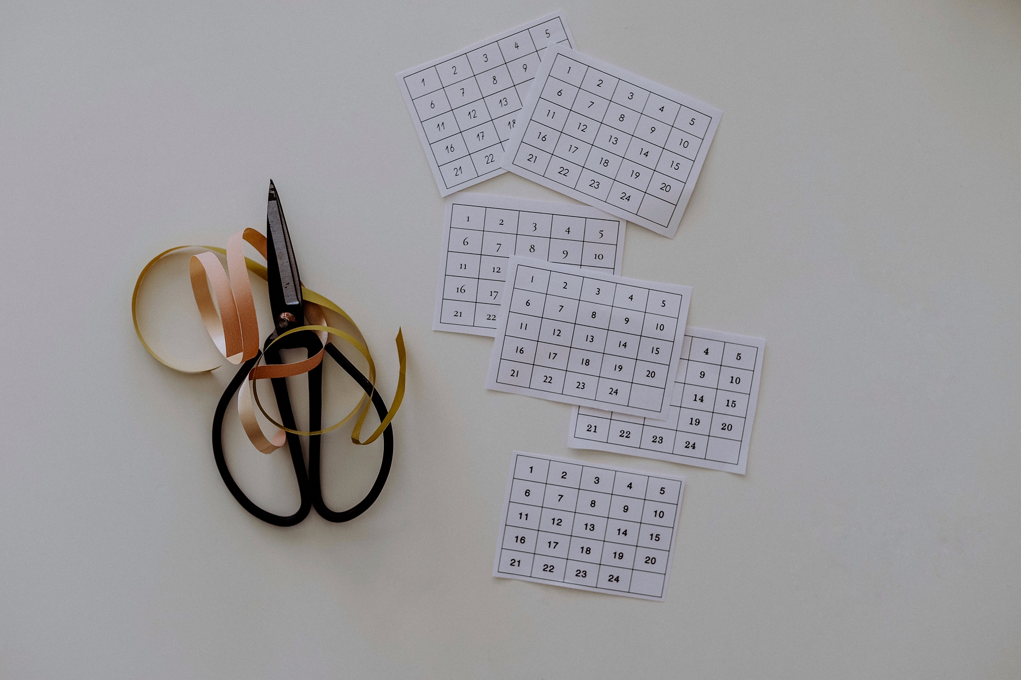 Minikalender Selber Malen