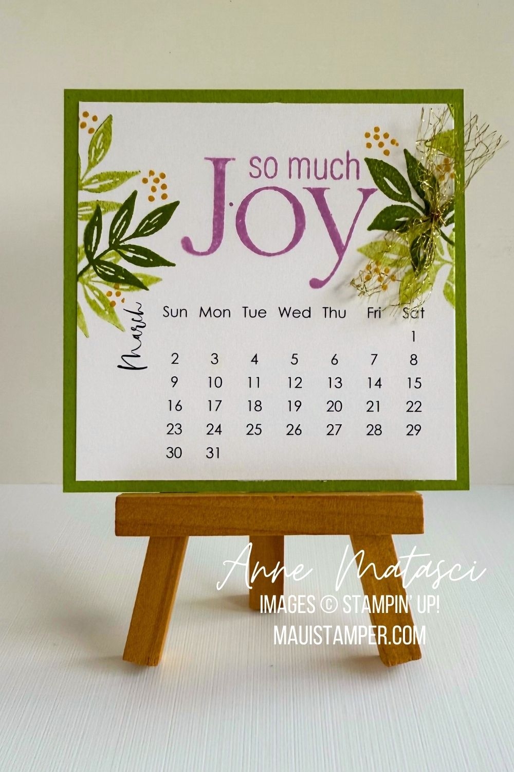 DIY Kalender March