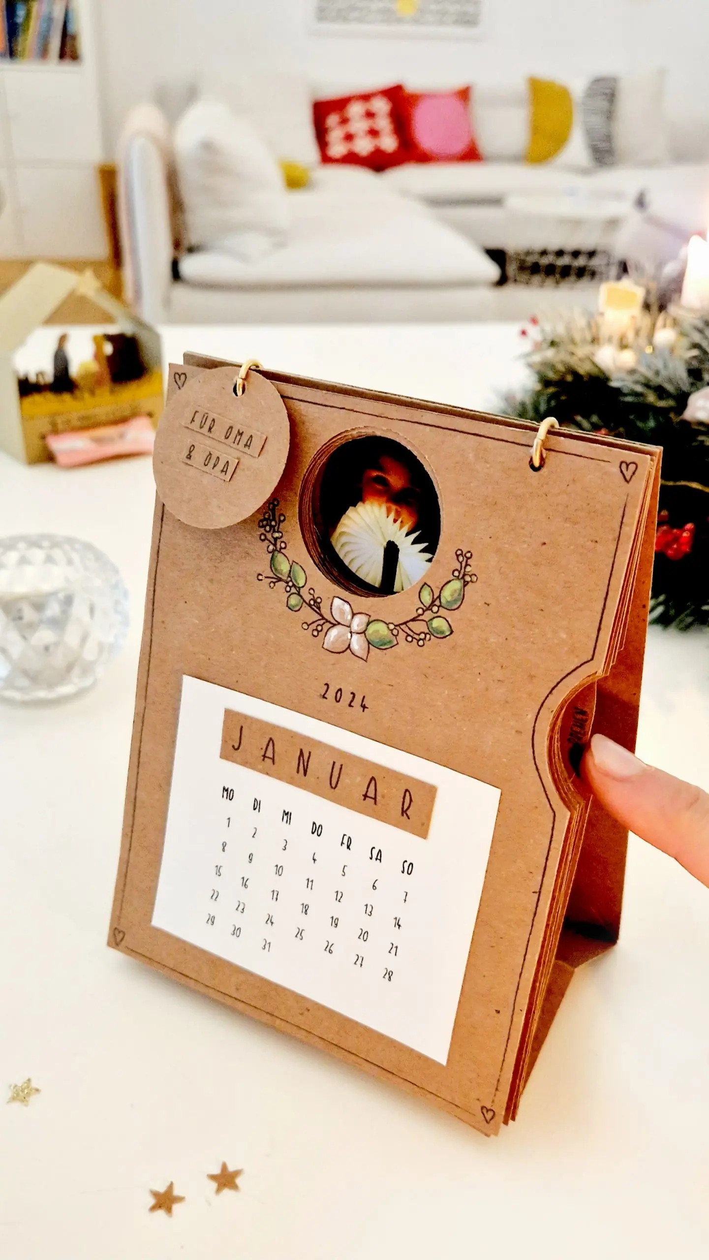 DIY Fotokalender Basteln DIY Fotokalender Basteln