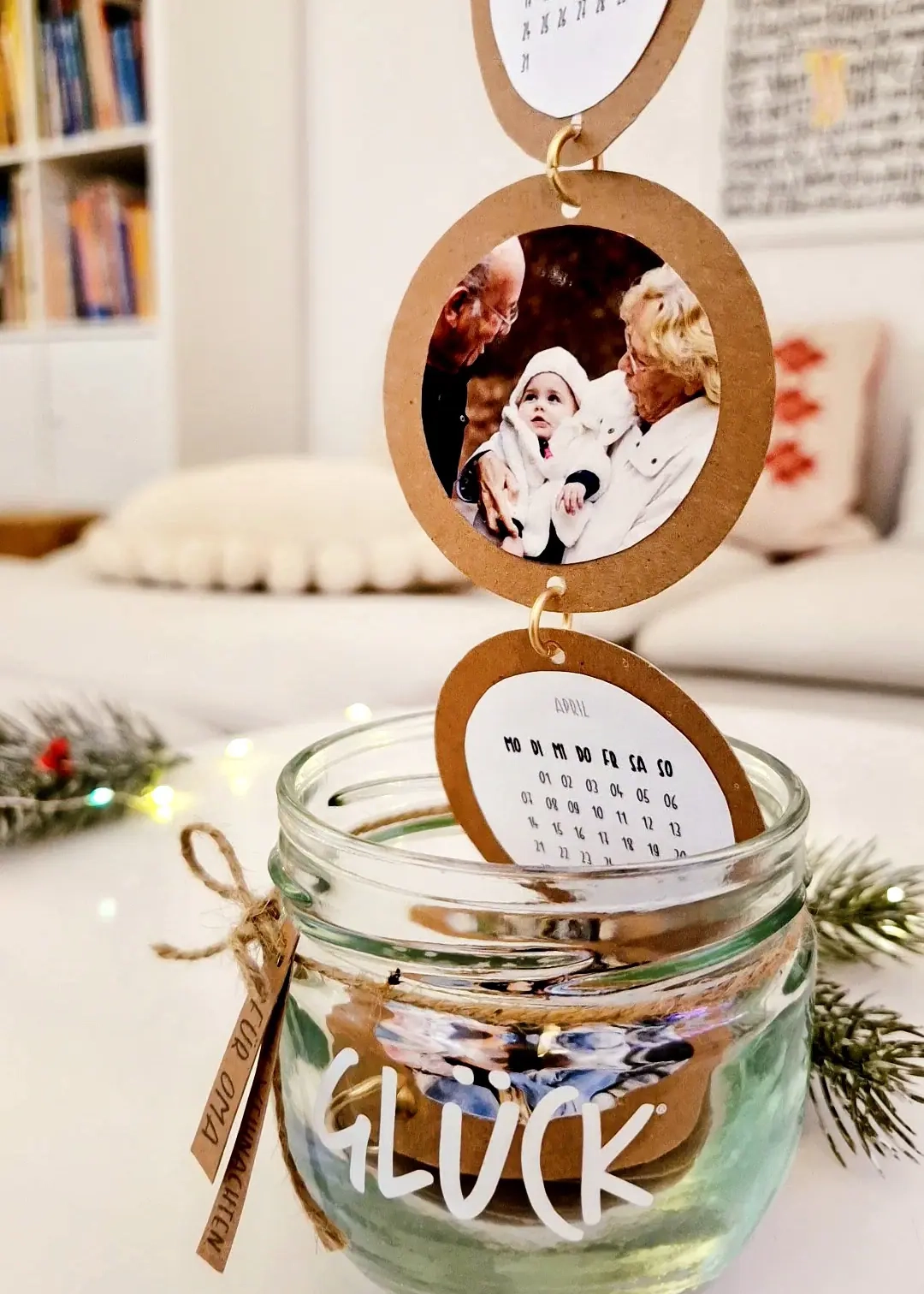 DIY GL CK Fotokalender