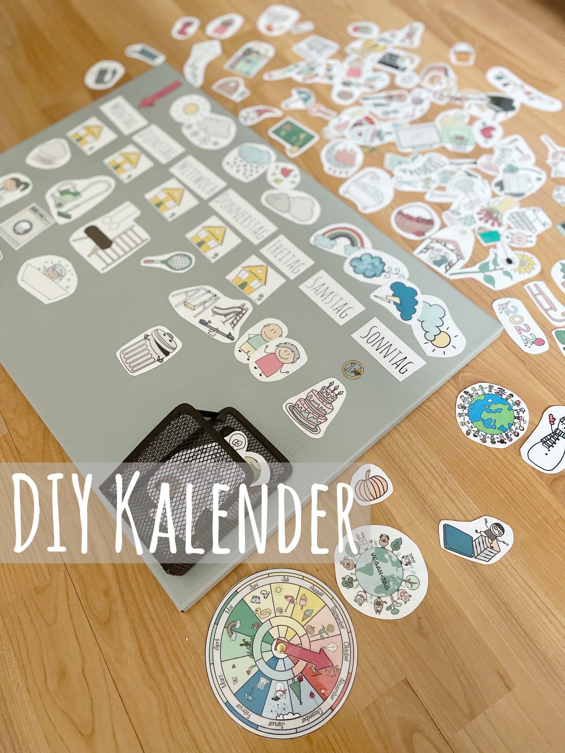 DIY Kalender Annis Bunte Wissenschaft
