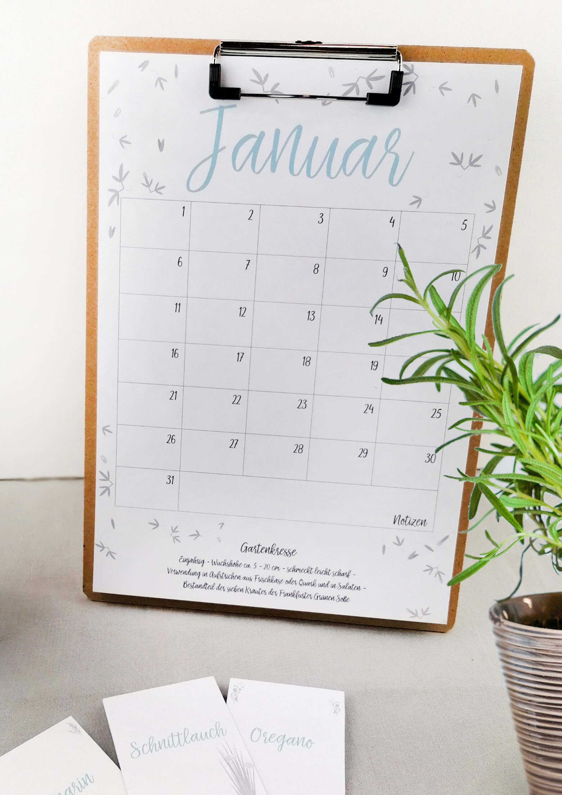 DIY KALENDER KR UTERHEXE Basteldichgluecklich