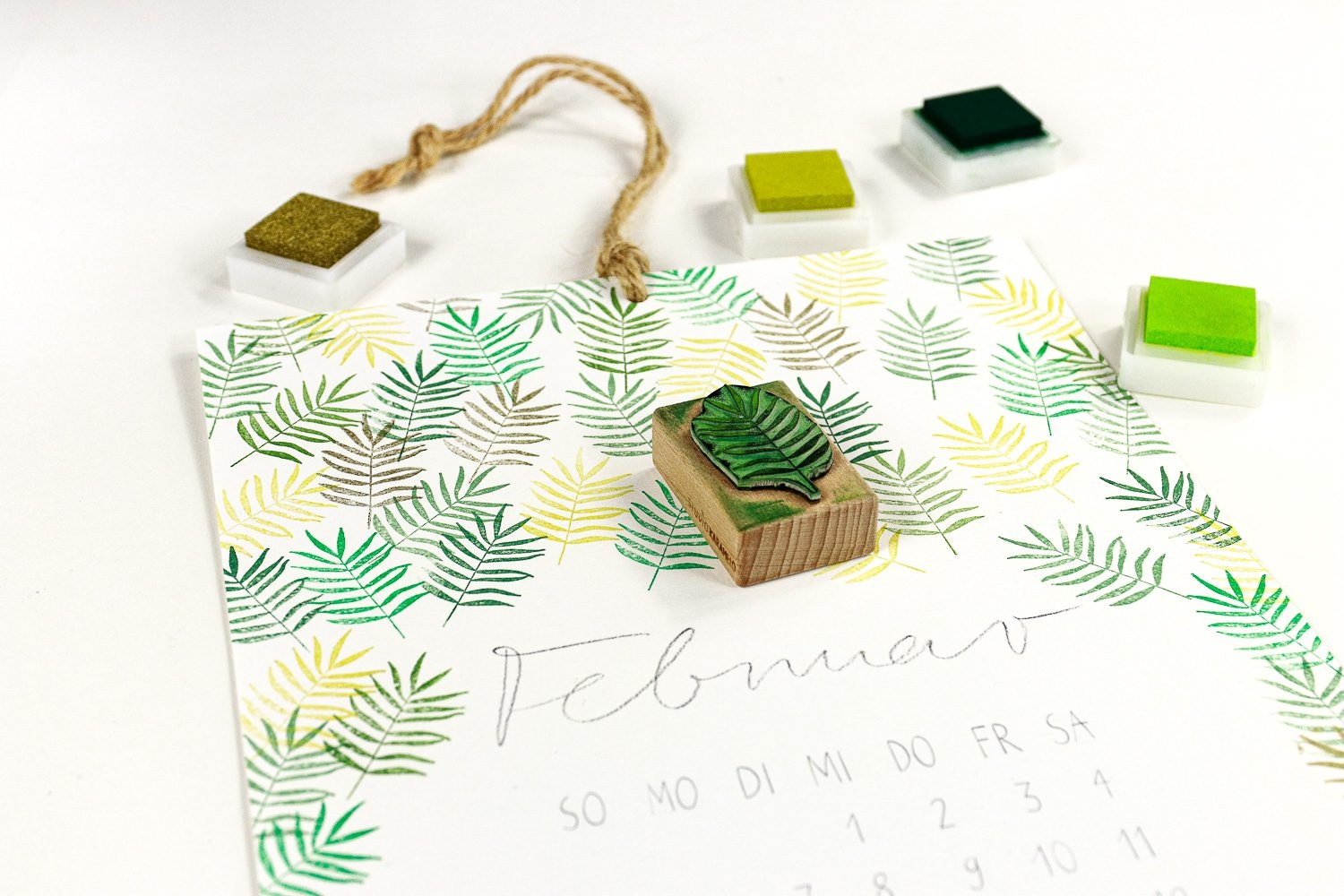 Stempel Kalendervorlage Excel