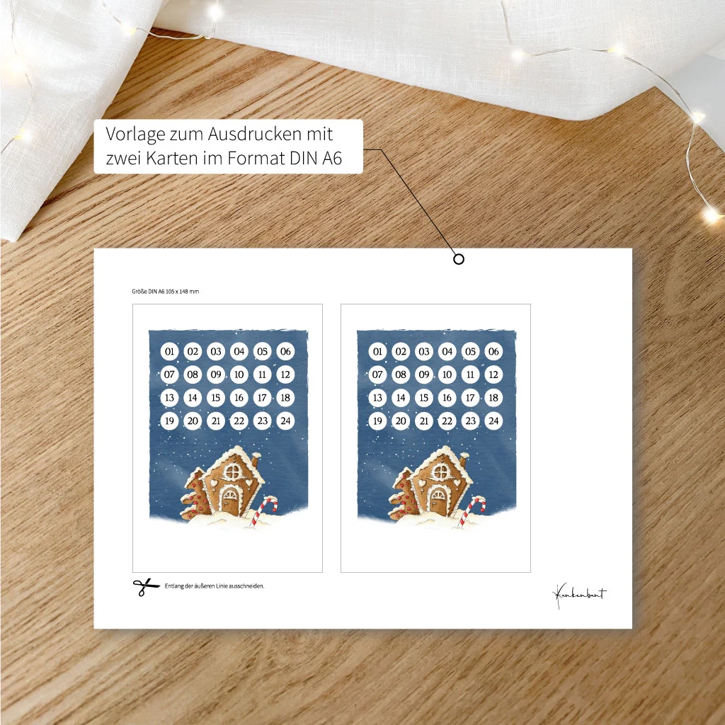 Kalender A6 Zum Ausdrucken