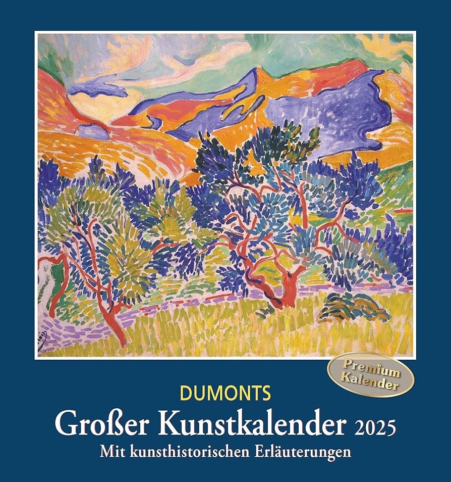 DUMONT DUMONTS Gro er Kunstkalender 2025 Wandkalender 45x48cm Kalender Mit Gro en Gem lden Ber hmter K nstler Reproduktion Von H chster Qualit t Mit Erl uterungen Zu K nstlern Und Gem lden DUMONT Kalender Amazon de B robedarf Schreibwaren