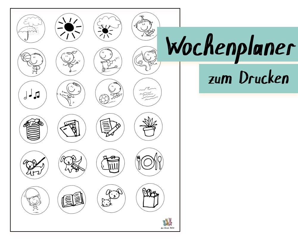 Vorlage Ausdrucken Kalender Kinder