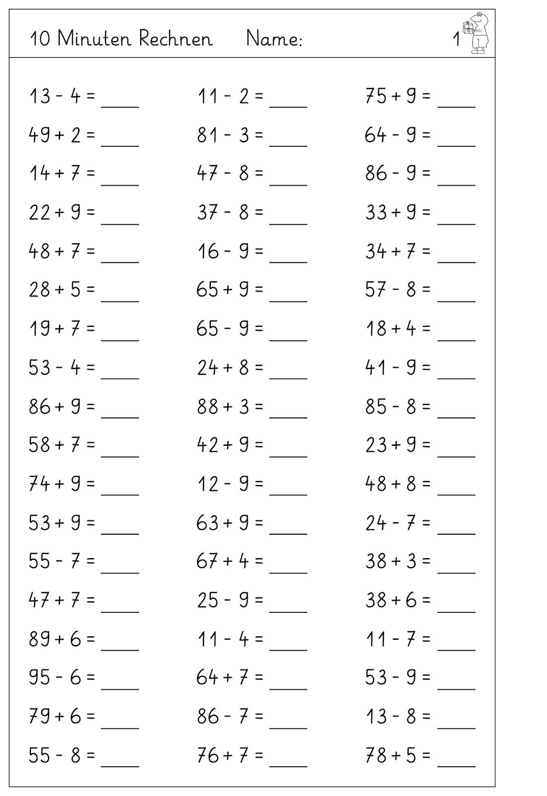 Entdecke 7 Rechnen Bis 100 Mit 10er berschreitung Ideen Mathematik Lernen Mathe Unterrichten Matheunterricht Und Mehr