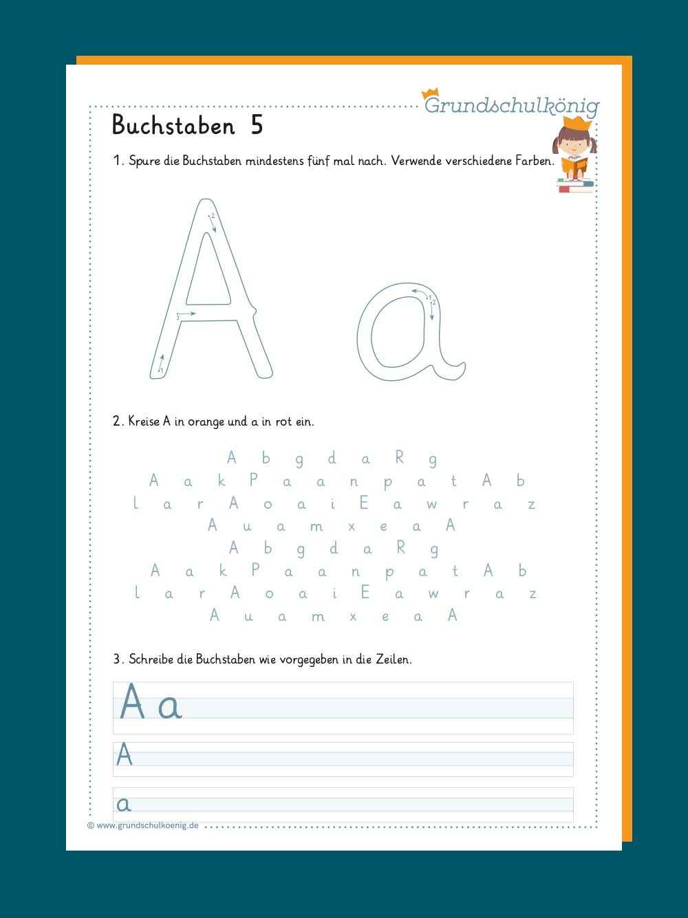 Erste Buchstaben