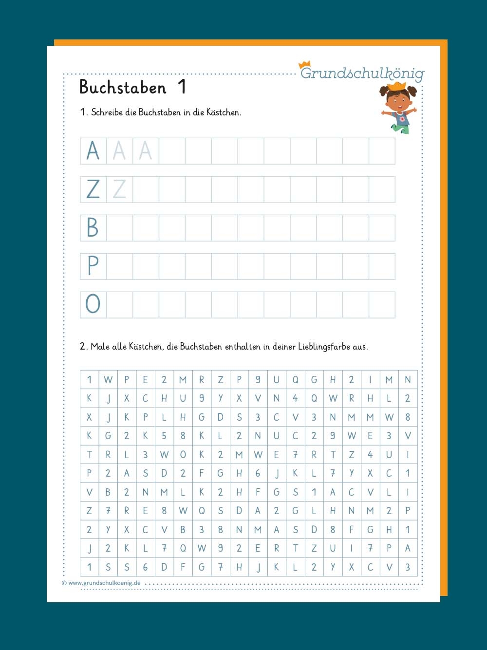 Erste Buchstaben
