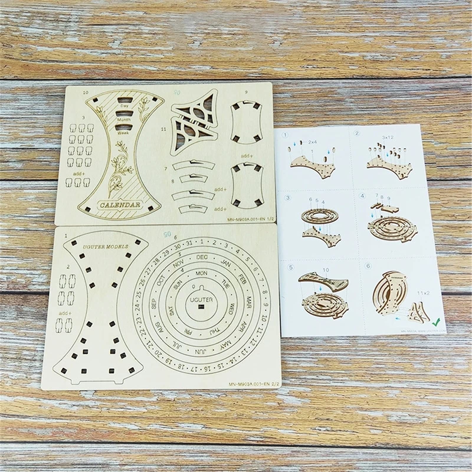Ewiger Kalender Selber Machen 3D