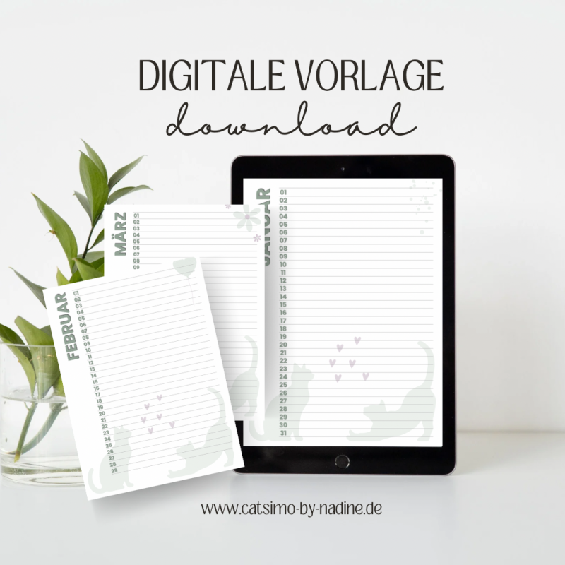 Ewiger Kalender Zum Ausdrucken