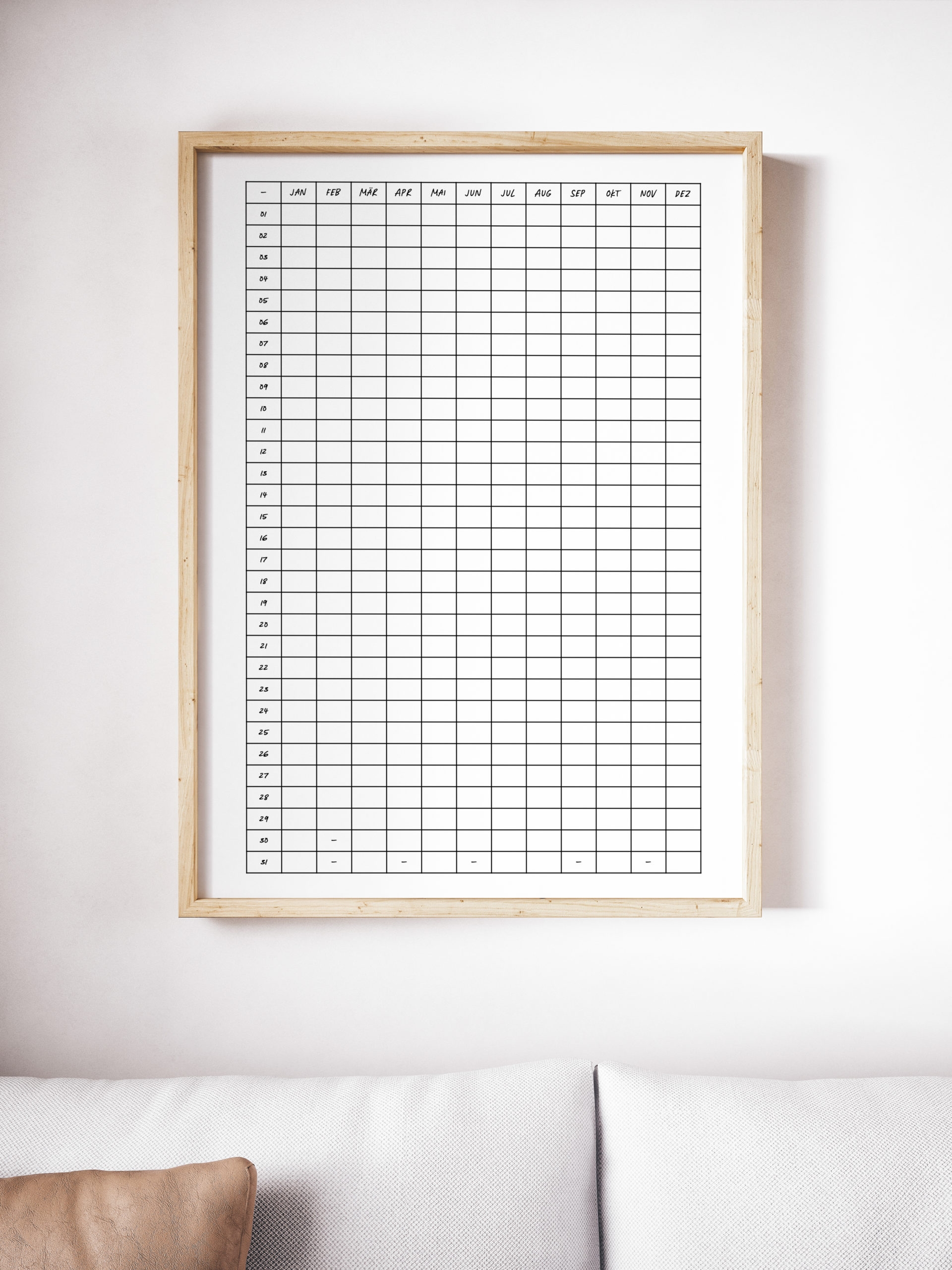 Ewiger Kalender Kostenlos Ausdrucken