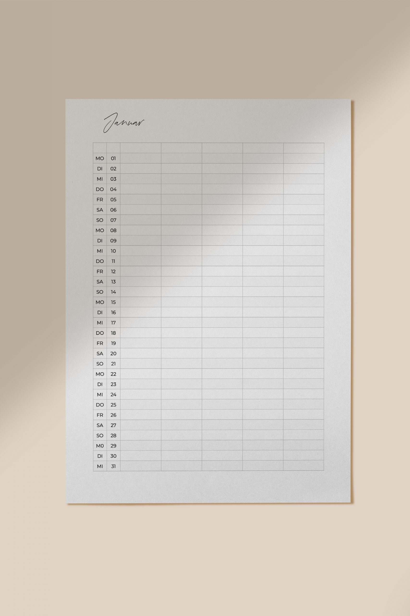 Familienkalender 2024 Zum Ausdrucken Kostenlos