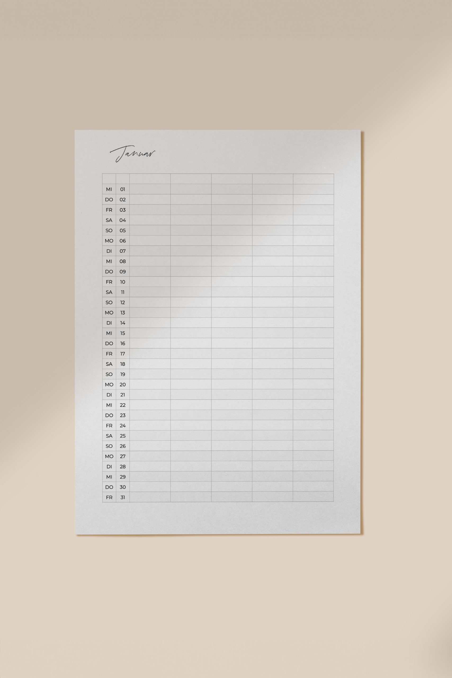 Familienkalender 2025 Kostenlos Ausdrucken