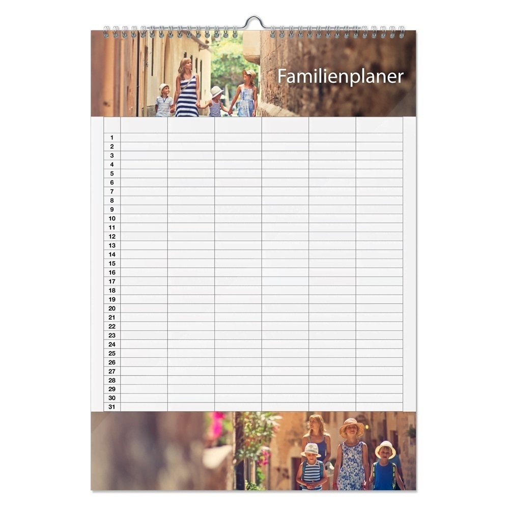 Familienkalender Erstellen Selber Gestalten Fotofabrik