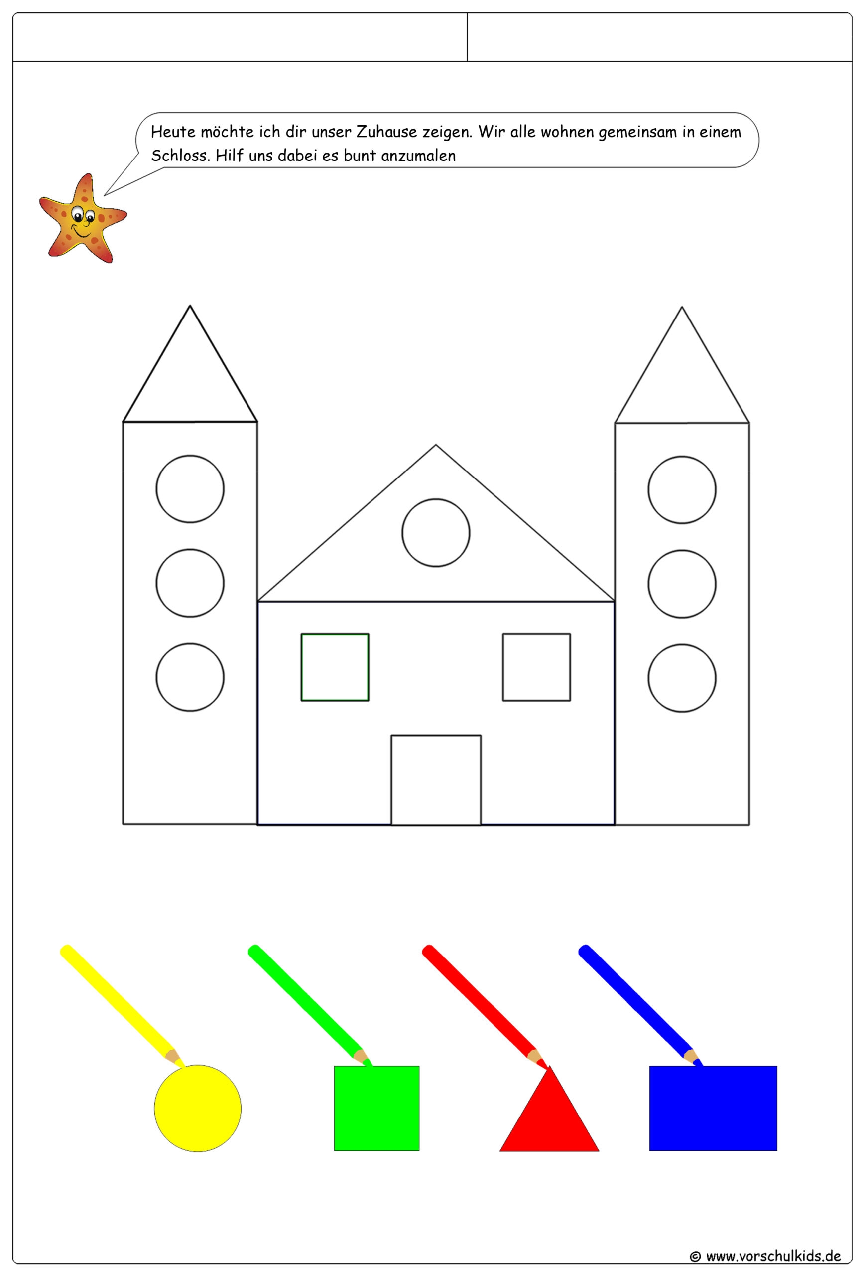 Farben Und Formen Vorschulkids Kostenlose Arbeitsbl tter Und Ausmalbilder F r Die Vorschule Und Die Kita