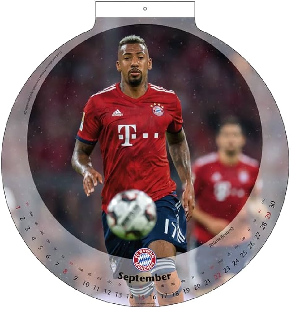 FC Bayern M nchen Bollen r Rund Kalender 2019 Amazon se Kontorsprodukter