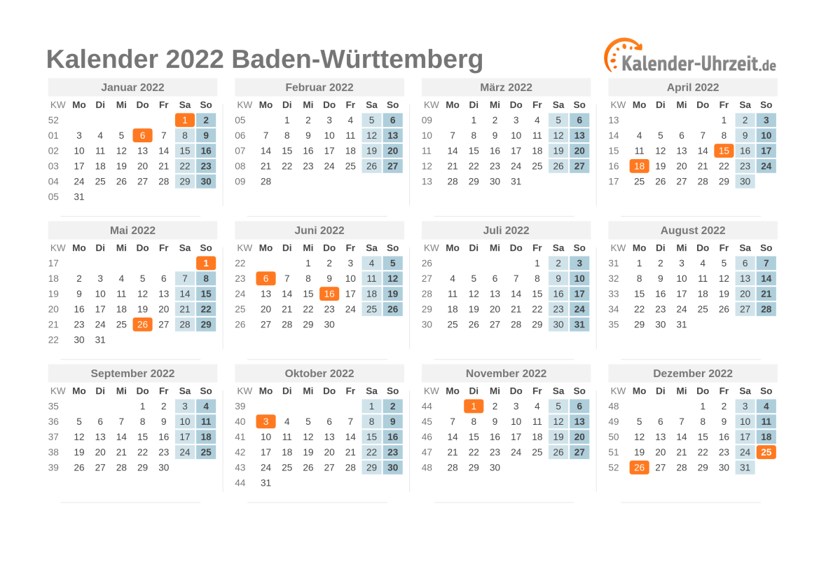 Feiertage 2022 Baden W rttemberg Kalender