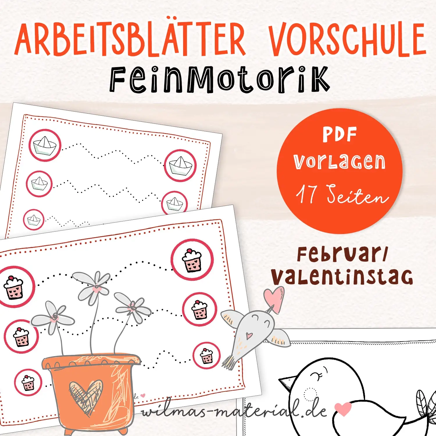 Feinmotorik Vorschule bungen 10 2 Arbeitsbl tter PDF
