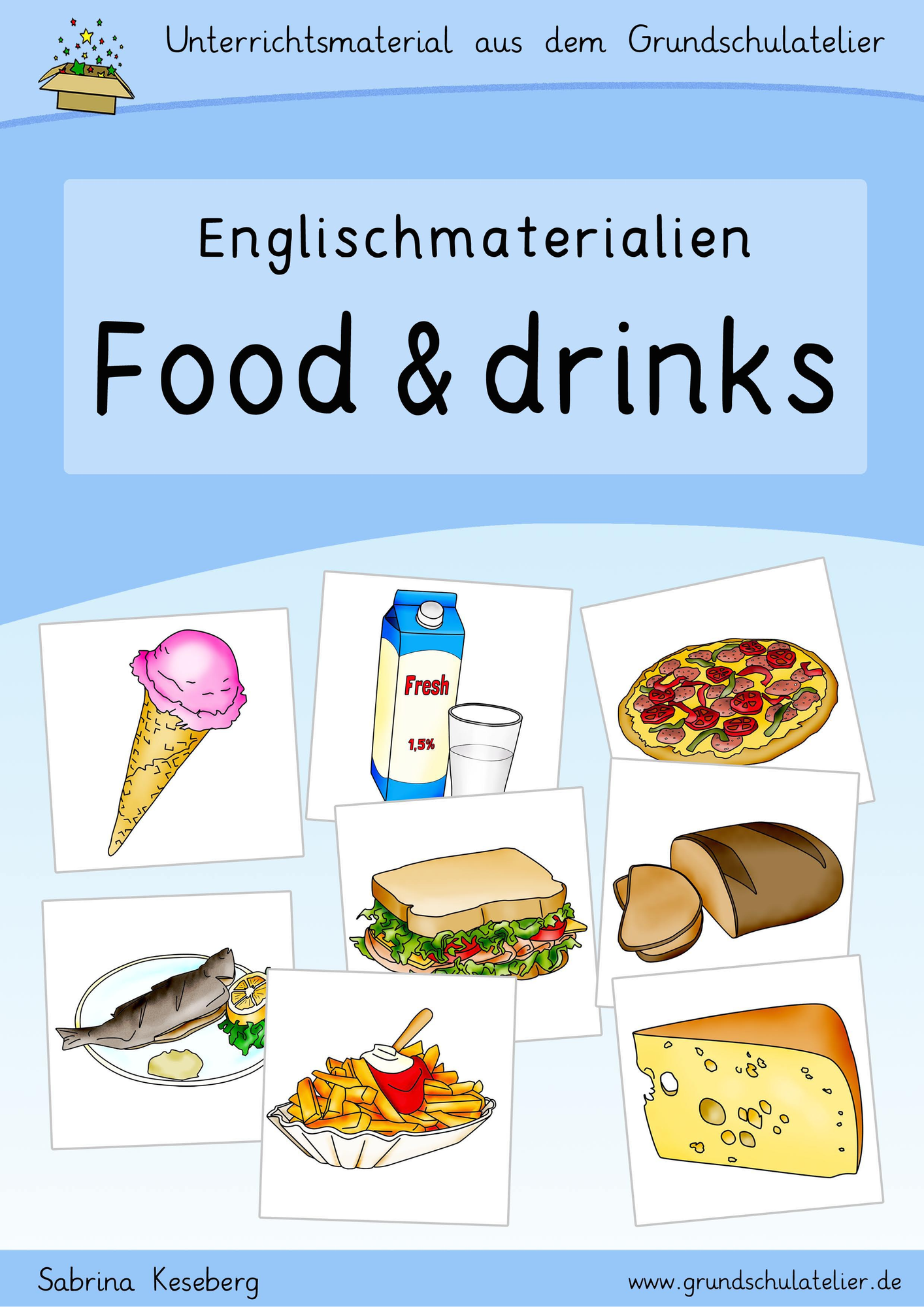 Abeitsblätter Kostenlos English Food and Drinks