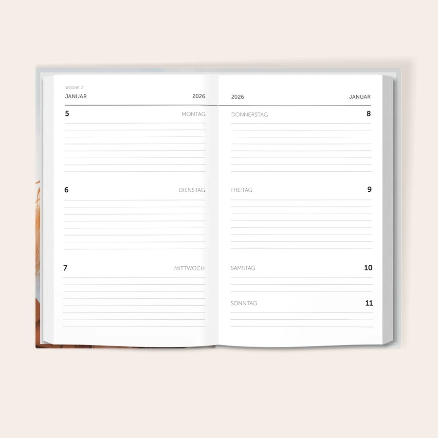 Foto Taschenkalender Dein Jahr Perfekt Geplant
