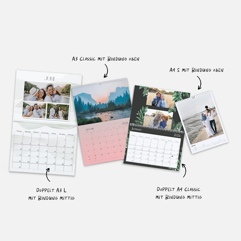 Fotokalender 2026 Jetzt Wandkalender Selbst Gestalten 