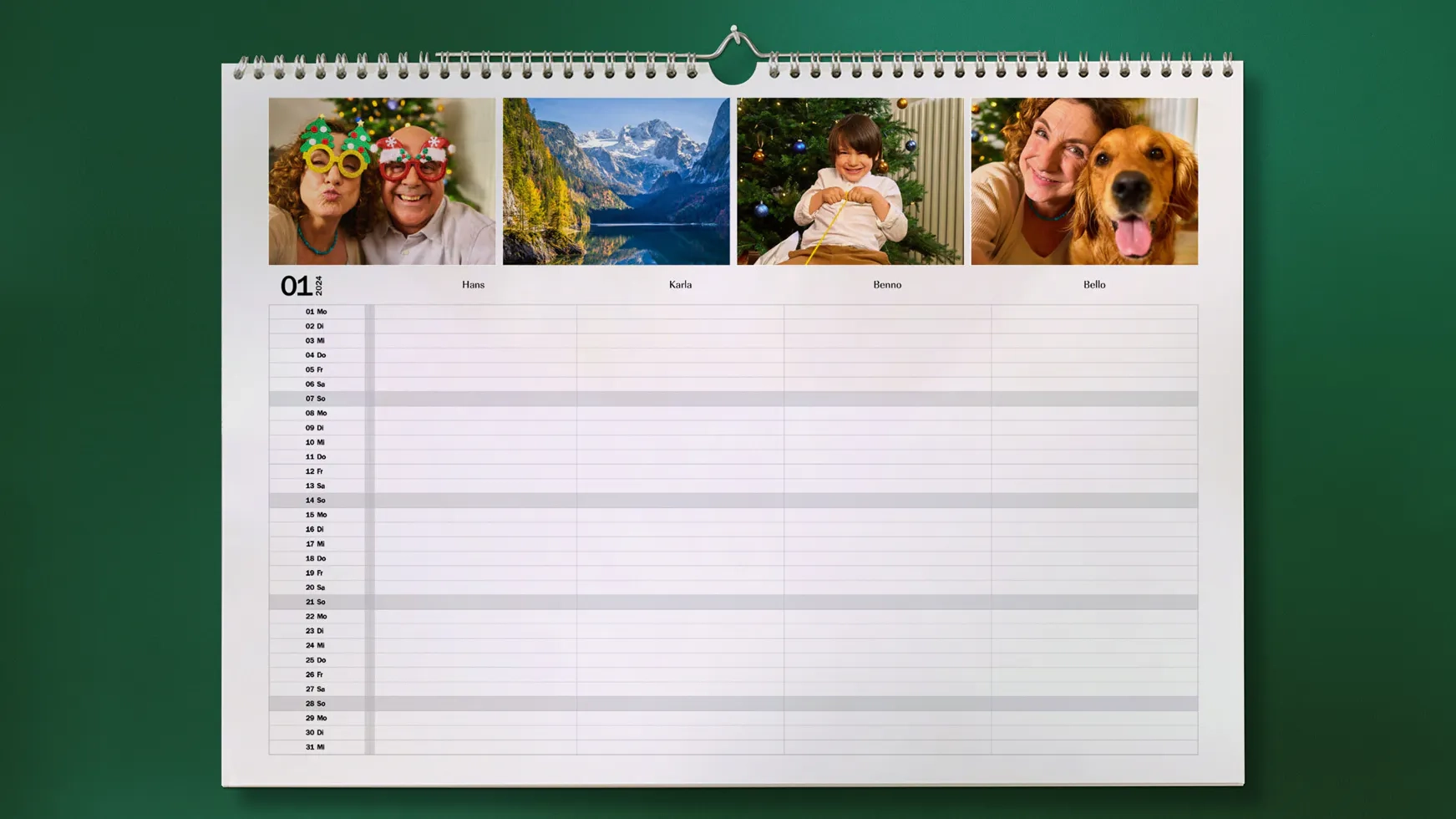 Fotokalender 2026 Selbst Gestalten Pixum AT
