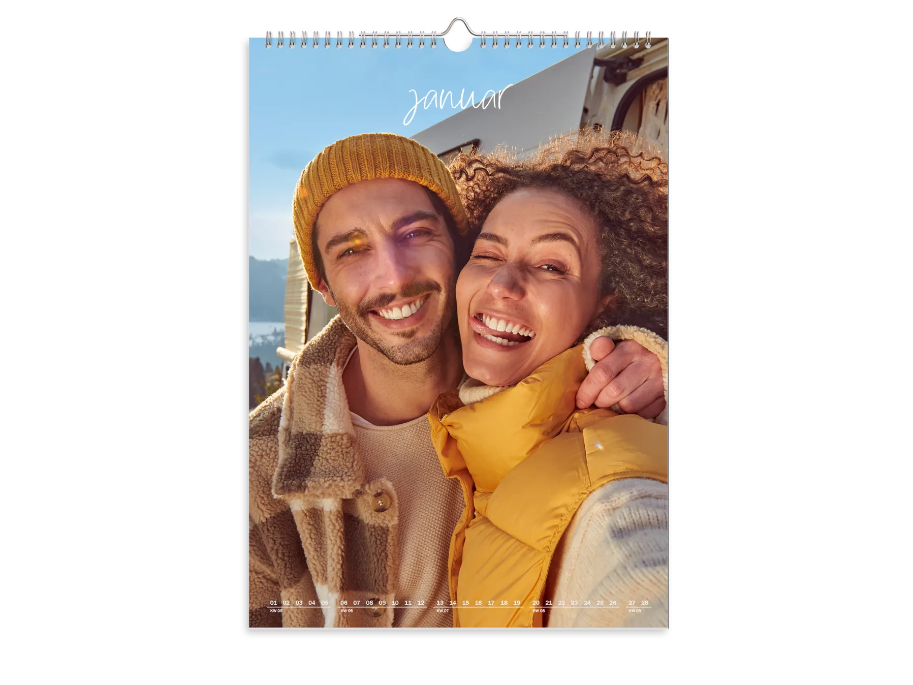 Wandkalender Foto Hochformat
