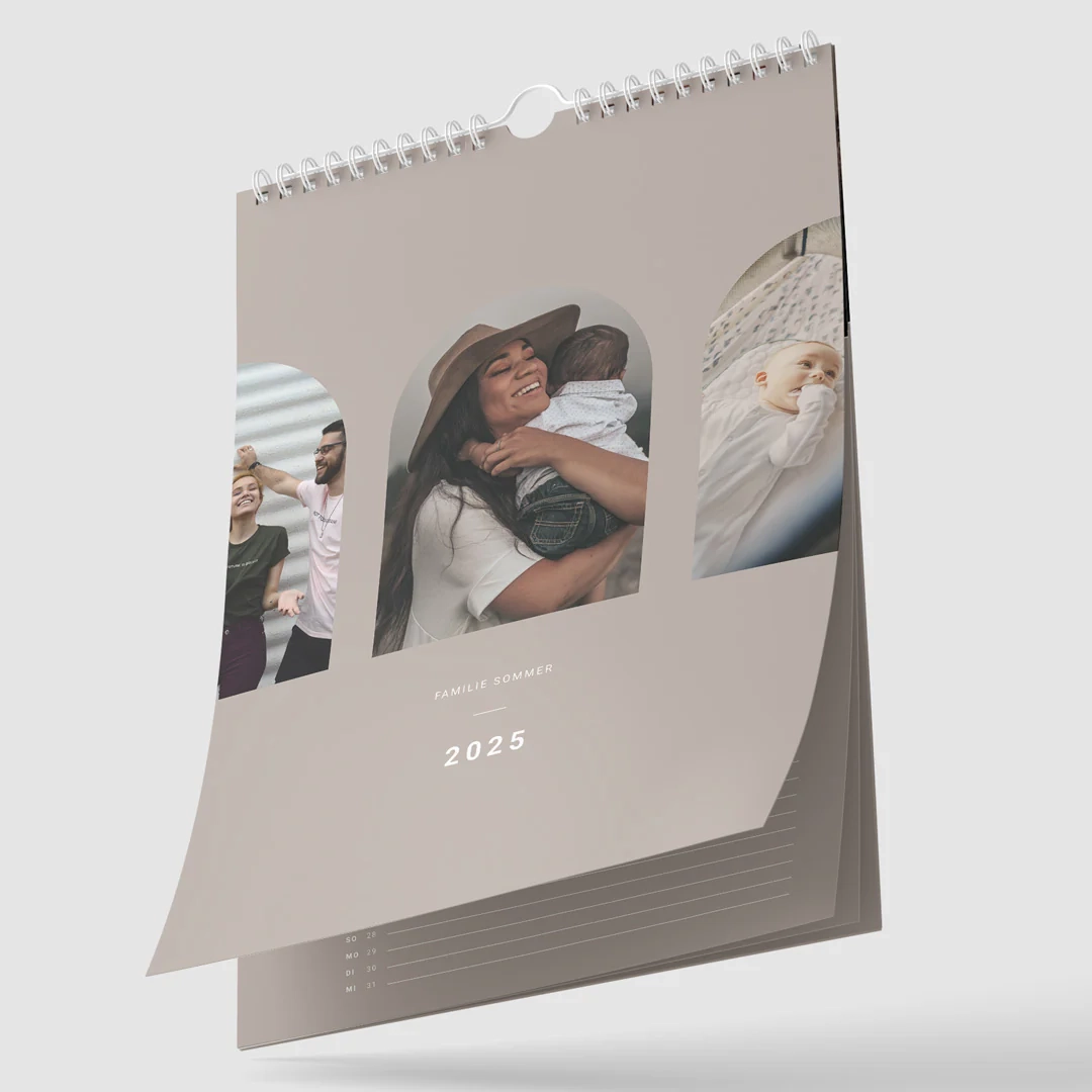 Fotokalender Organized No3 MY FAM POSTER MY FAM POSTER Personalisierte Poster