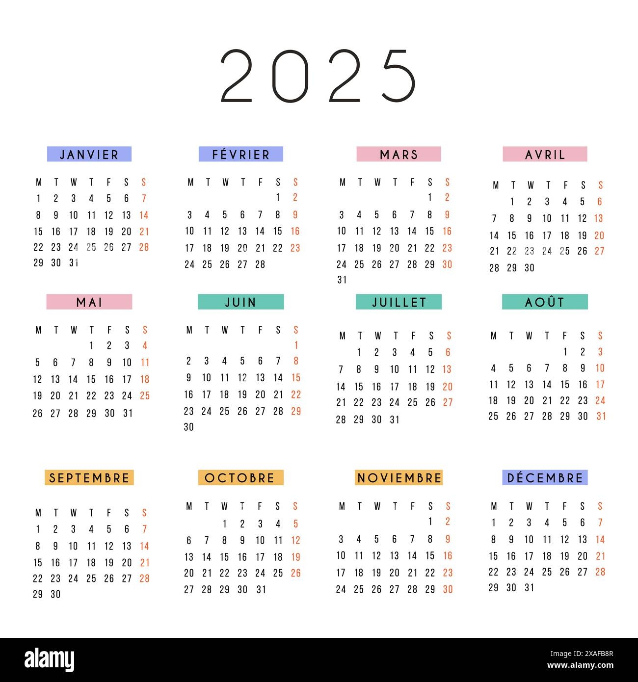 Franz sischer Kalender 2025 Fotos Und Bildmaterial In Hoher Aufl sung Alamy