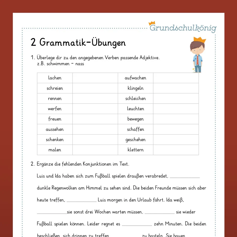 G nstiger Im Set Deutsch 4 Klasse Wiederholung Des Jahresstoffs Teil 1 2 