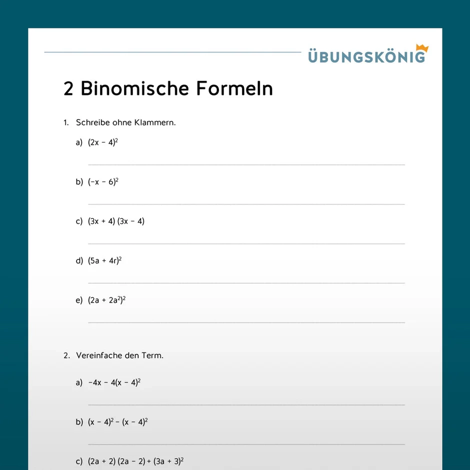 G nstiger Im Set Mathe 7 Klasse Wiederholung Des Jahresstoffs Teil 1 2 