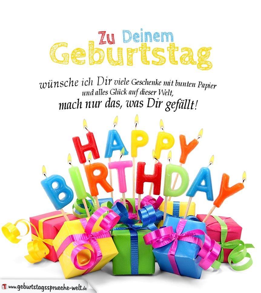 Geburtstagskarte Mit Text Zum Ausdrucken F r Jedes Alter 