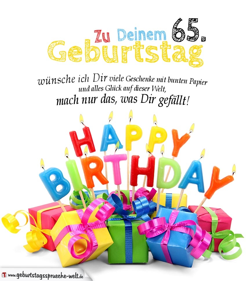 65. Geburtstag Bilder Kostenlos Zum Ausdrucken