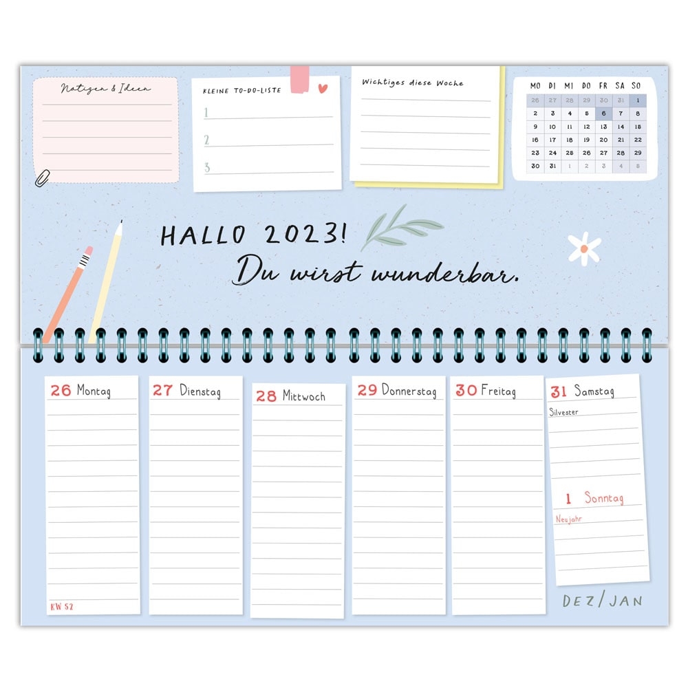 Kalender MIT Notizen2023