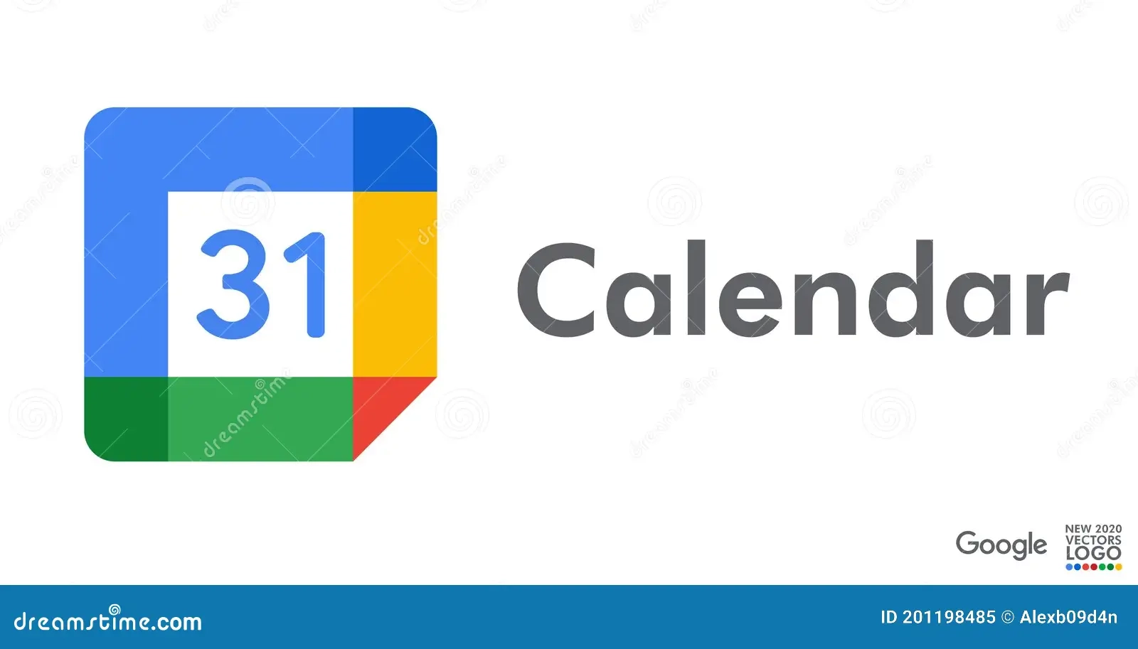 Google Calendar Logo Google LLC Apps From Google Official New Logotypes Of Google Apps Editorial Image Illustration Of Google Date 201198485