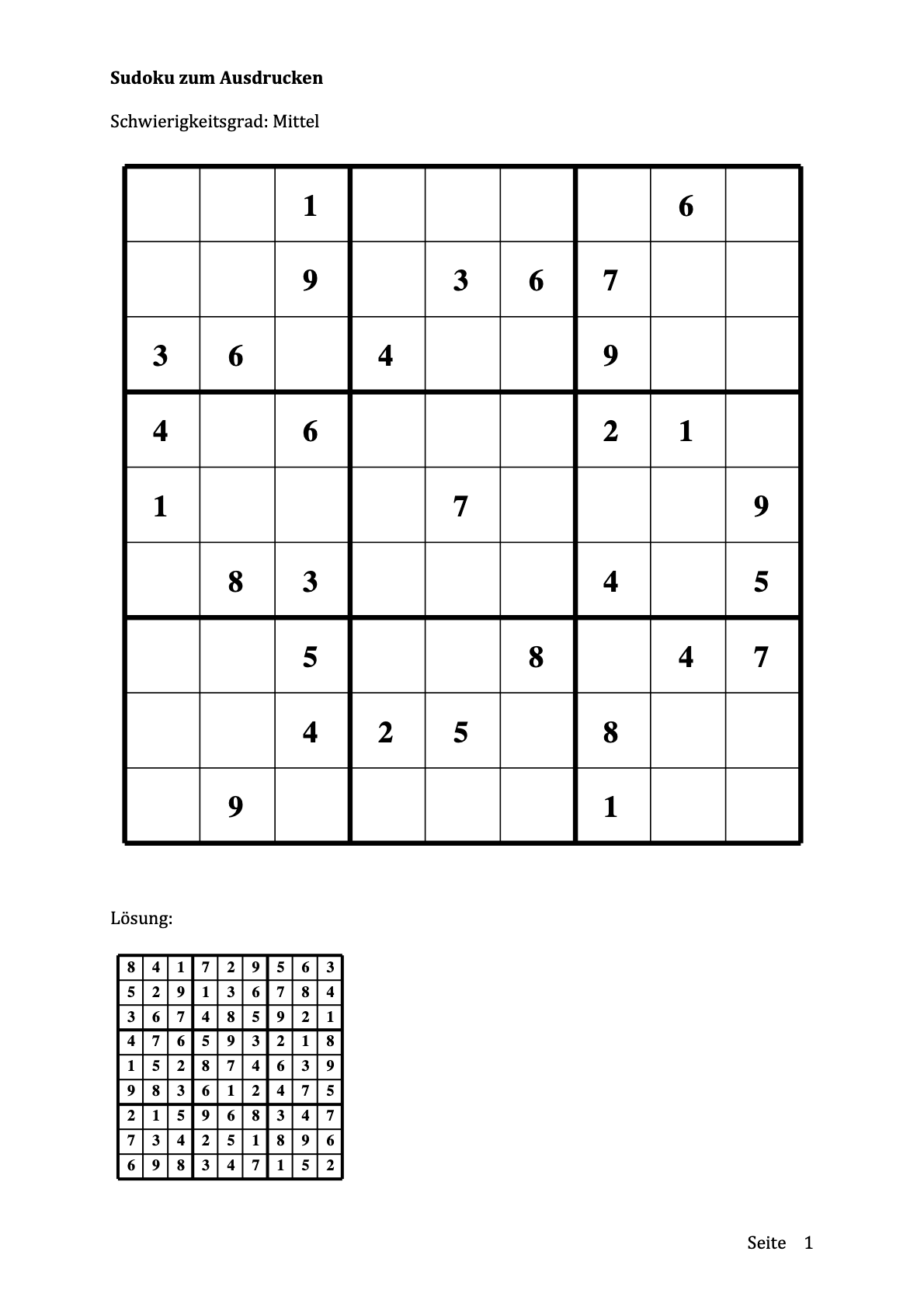 Gratis Sudoku Vorlagen Zum Ausdrucken Leicht Mittel Schwer