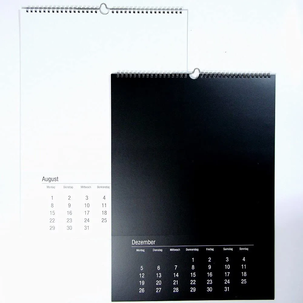 Kalender Basteln A3